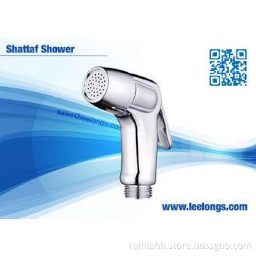 Customed ABS Plastic Chromed Smart Shattaf Bidet Spray Hand